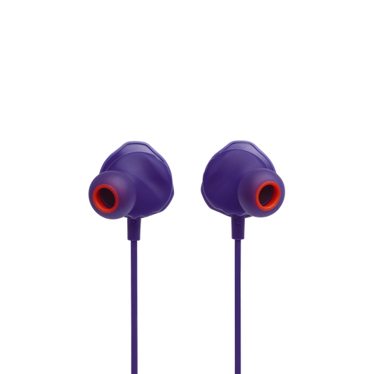 JBL Quantum 50 - Purple - Wired in-ear gaming headset with volume slider and mic mute - Detailshot 4 image number null